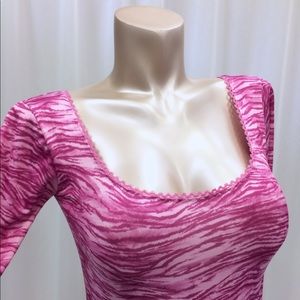 Custom Made Pink Wiggle Dress